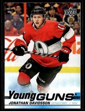 2019-20 Upper Deck Series 2 Young Guns #479 Jonathan Davidsson Rookie RC