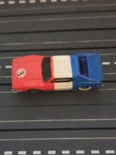 TYCO AMC JAVELIN T/A RED/WHITE/BLUE 3 SLOT CAR Tested Runs