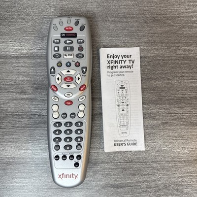 Xfinity Remote Control Comcast universal NEW W/ User's Guide TV Remote 