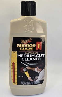 Meguiars Medium Cut Compound Mirror Glaze M0116 Professional Series Lot Of  6