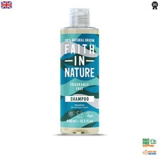 400ml Fragrance-Free Shampoo with Natural Ingredients - Ideal for Sensitive Skin