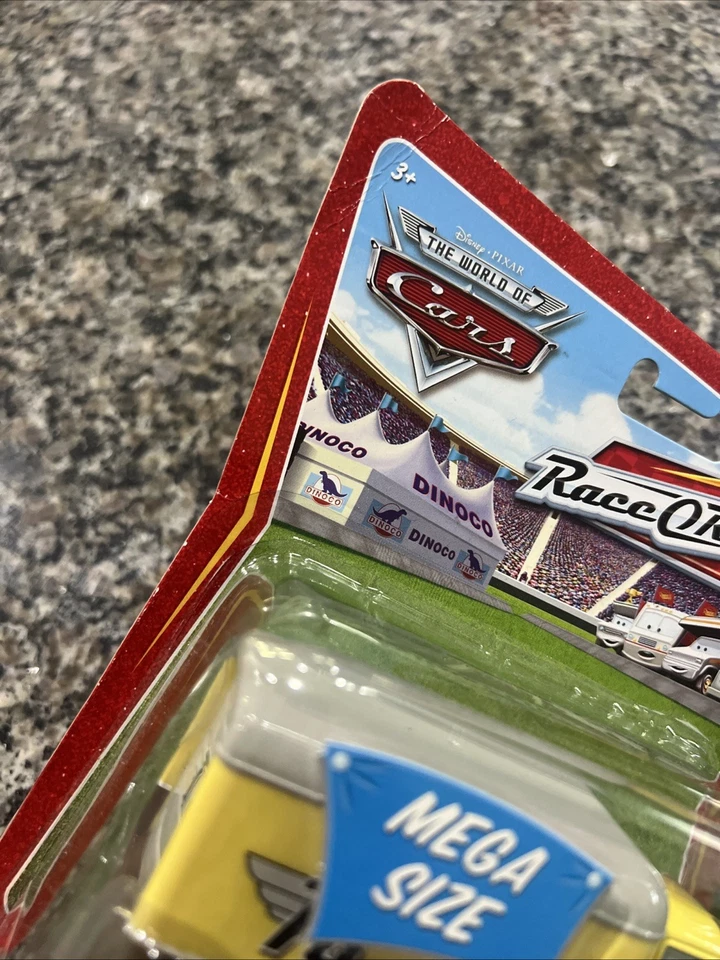 Disney Pixar El Mundo de los Coches Carrera O Rama Mega Tamaño Dustin Mellows #7 Foto 4 de 4