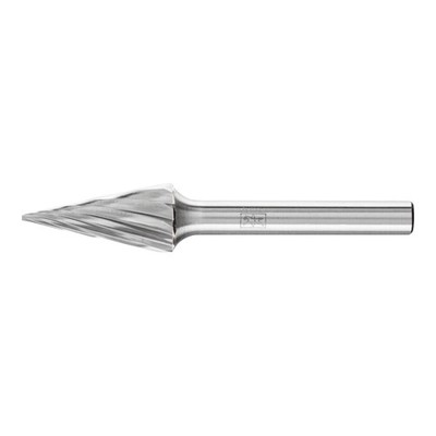 PFERD TOOLS Hartmetall Frässtift Spitzkegel SKM Ø 12x25 mm Schaft-Ø 6 mm Z1