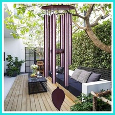 Sympathy Wind Chimes for Outside Deep Tone, Memorial Loss of a Loved, Large W...