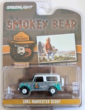 Greenlight Smokey Bear Series 3 1961 Harvester Scout Raw Chase