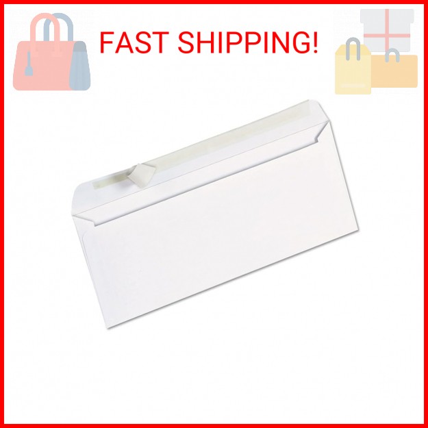 Universal 36002 Peel Seal Strip Business Envelope, #10, 4 1/8 x 9 1/2, White (Bo