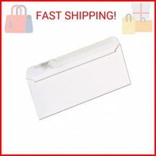 Universal 36002 Peel Seal Strip Business Envelope, #10, 4 1/8 x 9 1/2, White (Bo