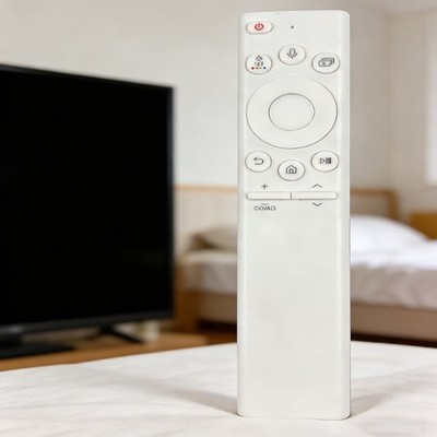 Intelligent TV Remote Voice Command Seamlessly Compatibility Plastic Texture