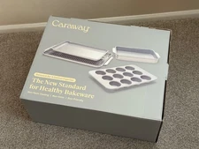 Caraway Grey Non-Toxic Ceramic Non-Stick 6-Piece Half Bakeware Set - NEW SEALED