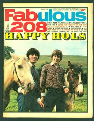 FABULOUS August 26, 1967 Young Idea, Englebert, Ryan Twins, Davy J - A1
