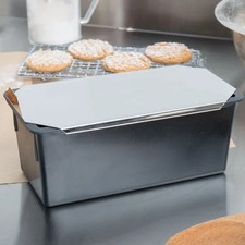 NEW Matfer Bourgeat Exoglass Bread Cake Mold With Stainless Steel Lid 7 1/4 300g