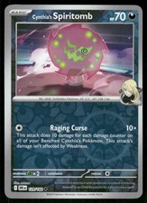 Cynthia's Spiritomb 129/182 - Destined Rivals - Reverse Holo Uncommon NM
