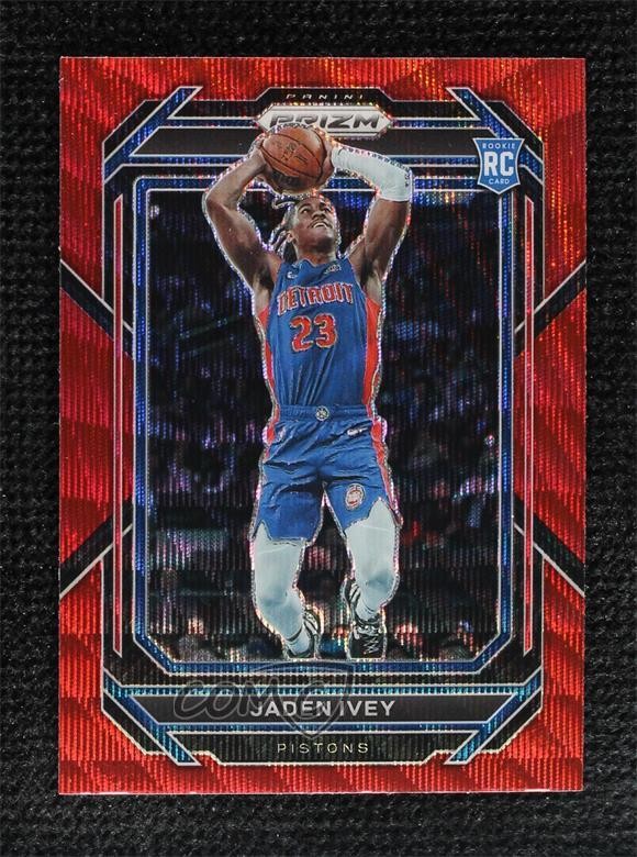 2022-23 Panini Prizm Ruby Wave Prizm Jaden Ivey #256 11es