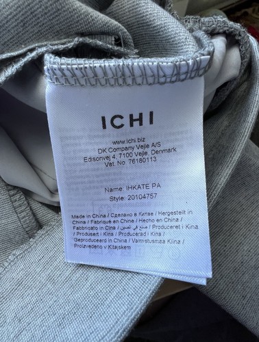 Ichi Damen Stretch Hose Größe M grau - Bild 7 von 8