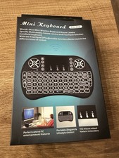 New RoHs Mini Backlit Keyboard Wireless Multimedia Remote