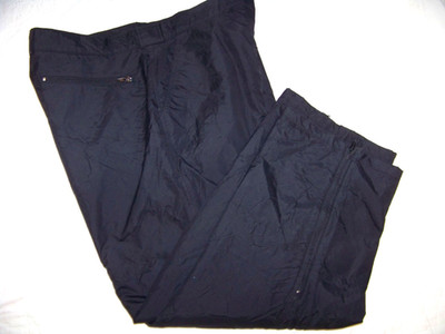 Men's Cabela's Black Gore-Tex Insulated Snow Pants - Size 46 - Measures 45 x 31