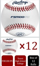 Rawlings | Pro Comp Practice Baseballs | Collegiate High School Travel 12 Pieces