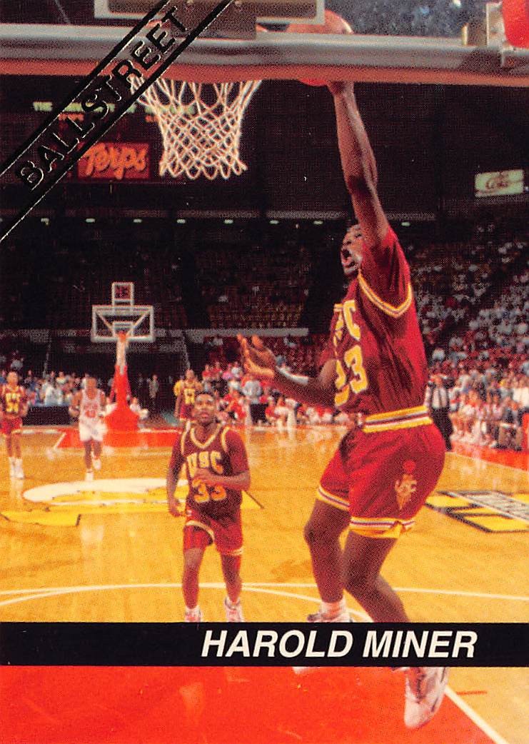 1992 Ballstreet #NNO Harold Miner