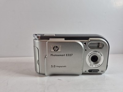 HP PhotoSmart E327 5.0MP Digital Camera Silver | Works | Menu Button Issue