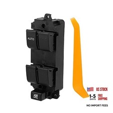 Power Window Switch Power Window Master Control Switch with Removal Tool Left