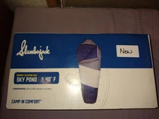 New Slumberjack Sky Pond Backpack Sleeping Bag 40*F,  33”x84” *Fast Shipping!!