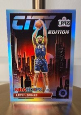 2023-24 Pa Nba Hoops Premium Stock - City Edition Kawhi Leonard #27 Silver Prizm