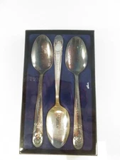 Presidential Collector Spoon Set George Washington Adams Jefferson - 6" - Origin