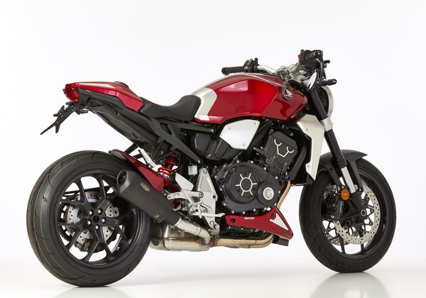Shark DSX-10 Slip On ErsatzdäMpfer (4-1) Super Short FüR Honda CB1000R 998 18-25-image