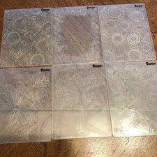 Cuttlebug Embossing Folders 4x6 Darice Lot of 28 No Duplicates