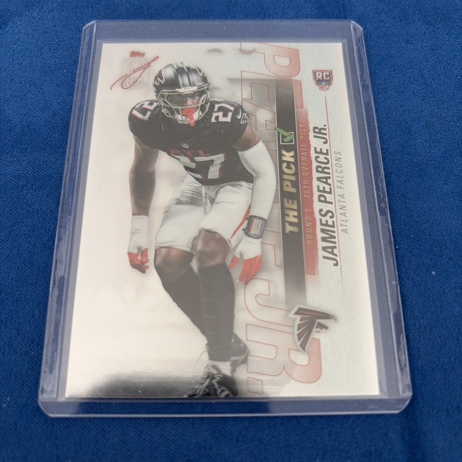 2025 Topps Signature Class #TP-2 James Pearce Jr. The Pick