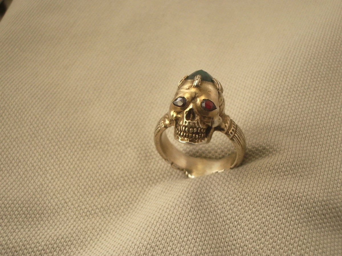 Memento Mori Ring In Victorian & Edwardian Fine Rings for sale | eBay