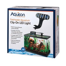 Freshwater Aquarium Clip-On LED Light One Size Elegant Super Thin Design New