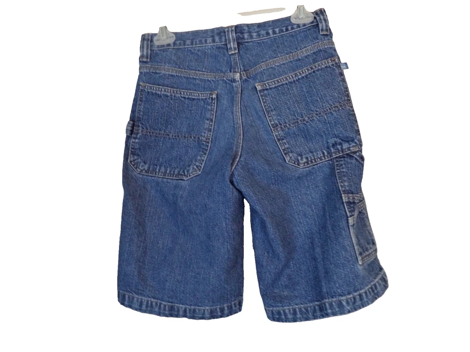 Pantalones cortos de mezclilla Canyon River azules para niño. Talla 12 Regular. 100% algodón. Niños Foto 3 de 4