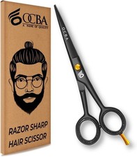 Professional 6" Hairdressing Scissor, Hair Cutting Scissors for Barber Black