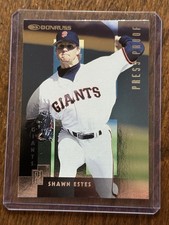 1997 Donruss Baseball #140 Shawn Estes Press Proof Silver /2000 NM-Mint