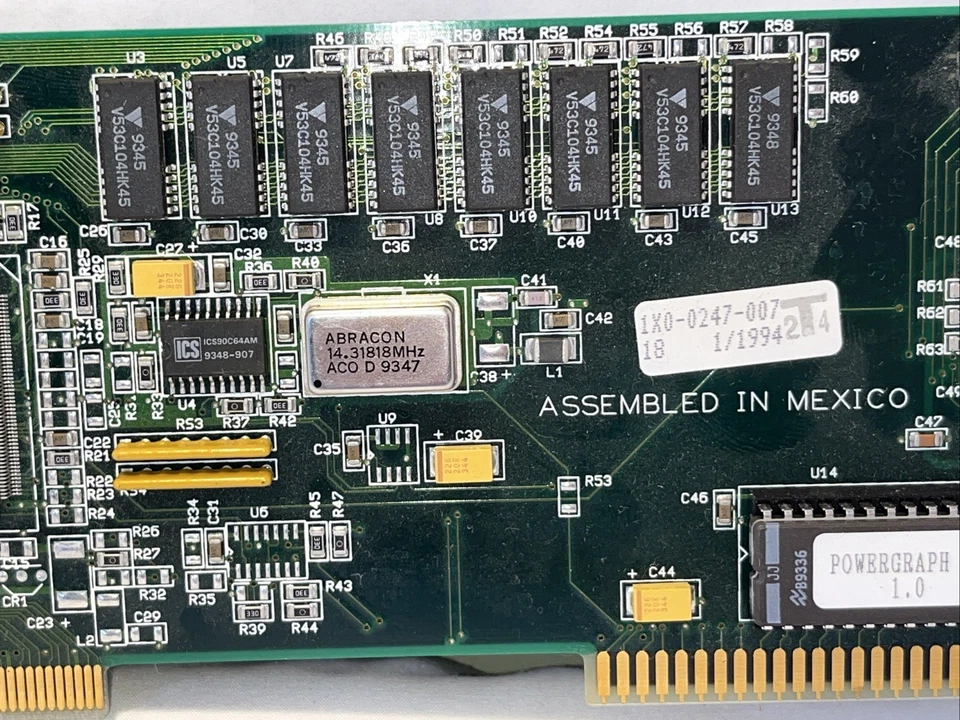 WDC MATROX 1X0-0247-007 / VLB GATEWAY 2000 VGA Powergraph C33 1.0 Graphics Card - Image 4 of 4