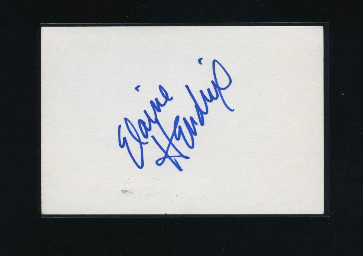 Elaine Hendrix - Signed Autograph and Headshot Photo set - Romy