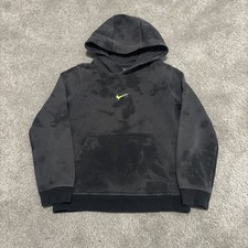 Nike Boys Hoodie Size Medium Peace Love Basketball DD9030-010 Center Swoosh