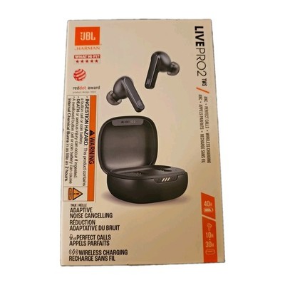 JBL Live Pro 2 In Ear Bluetooth Headphones - Black - NEW - SEALED