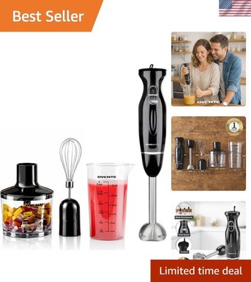 300W Immersion Hand Blender Set with 2 Speeds & Multiple Attachments