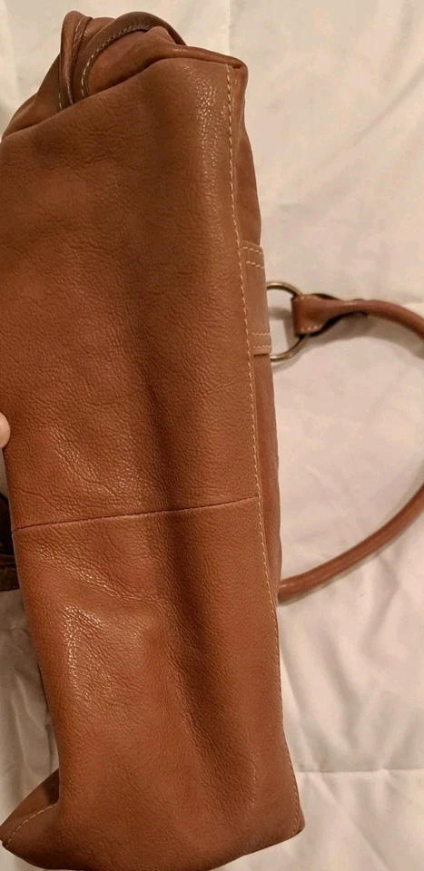 FRYE Cartera de Cuero Caramelo Bolso de Hombro Cartera - Excelente SIN DEFECTOS Foto 4 de 4