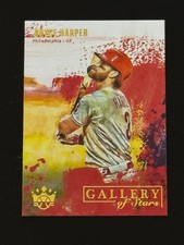 2021 Panini Diamond Kings Bryce Harper Gallery of Stars Card #GS-11