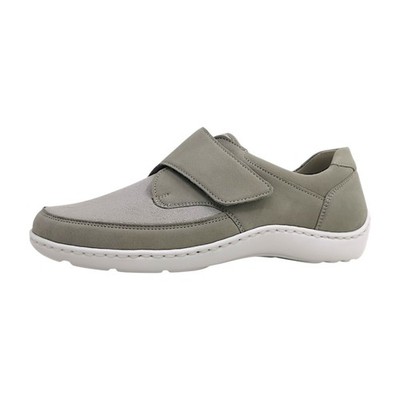 Waldläufer Henni Damenschuhe Halbschuhe Slipper Grau Freizeit