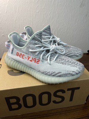adidas Yeezy Boost 350 V2 'Blue Tint' 2017 B37571 Men's Shoes size 8