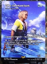 Tidus, Zanarkand Fayth - Thrasios, Triton Hero (Showcase) Final Fantasy: Through