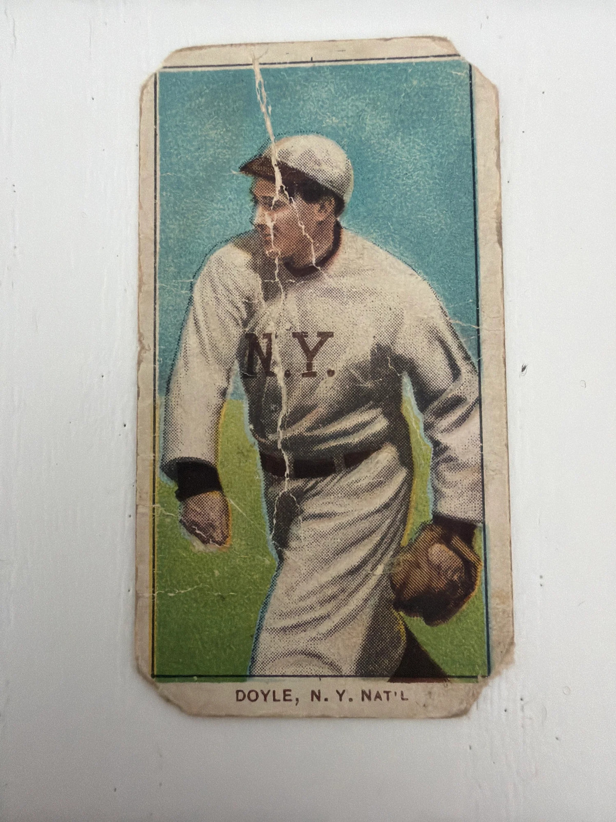 1909 T206 Sweet Caporal Larry Doyle