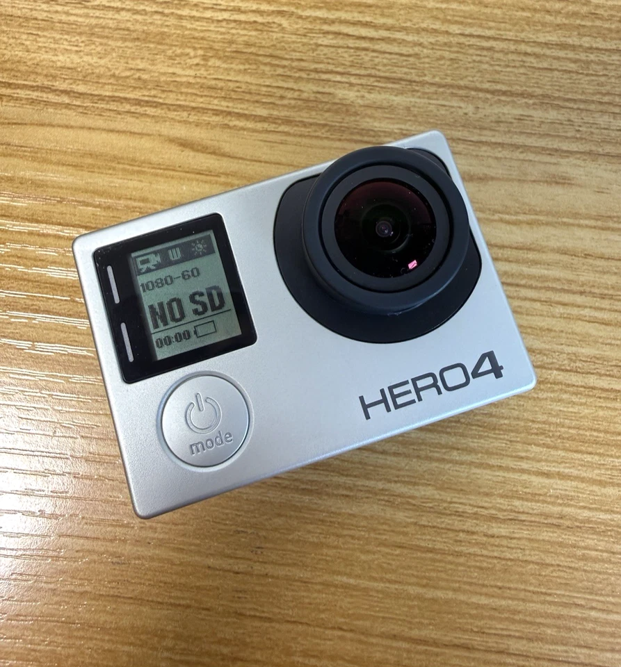 Camera Action Sport Gopro Hero 4 Silver 4K Avec Accessories Batterie +Boite TBE - Photo 3/4