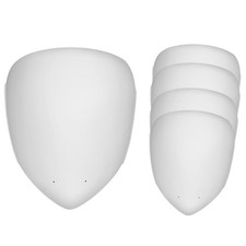 5 10 PCs DIY Cosplay Mask Blank White Plastic Full Face Base 10