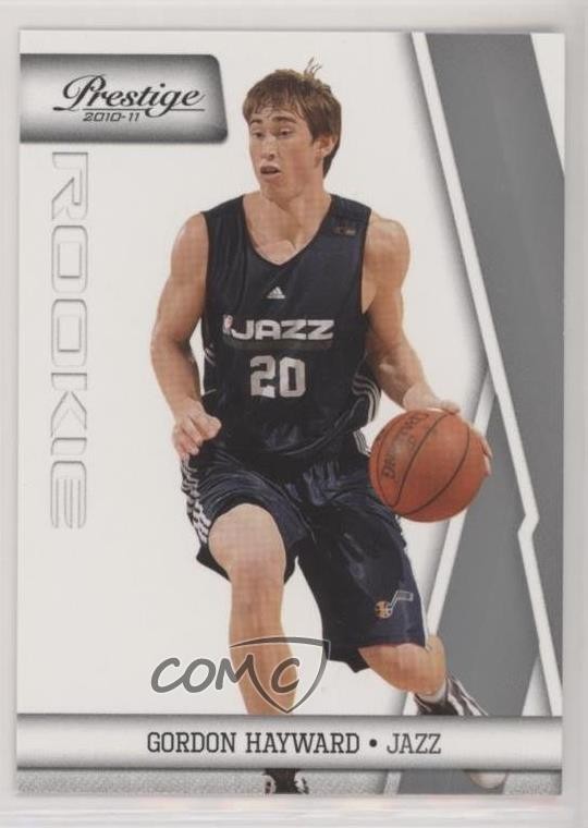 2010-11 Prestige Rookie Gordon Hayward #219 0ru6