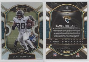 2020 Panini Select Concourse Silver Prizm James Robinson #88 Rookie RC